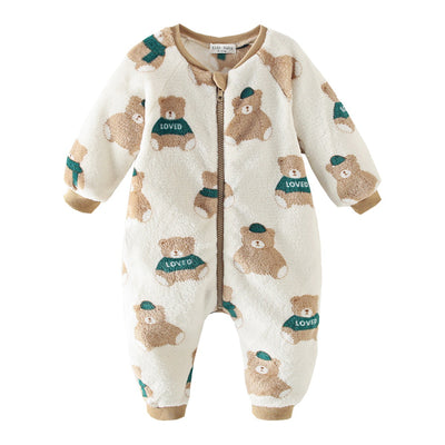 Traje de Gateo Térmico para Bebé - Jumpsuit Abrigador - Image 5