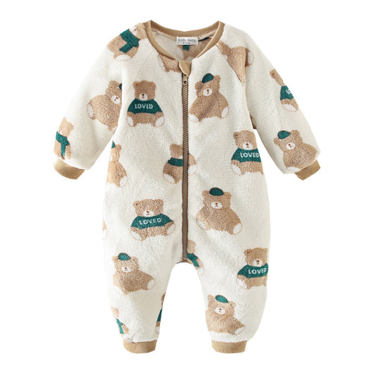 Traje de Gateo Térmico para Bebé - Jumpsuit Abrigador - Image 5