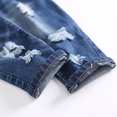 Pantalones Vaqueros Infantiles con Tirantes Ajustables - Image 5
