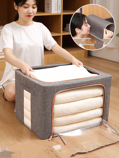 Caja de Almacenamiento de Tela para Ropa - Organizador Plegable