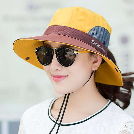 Sombrero Bucket Pesca UPF 50 Protección Solar Extrema Hombre Mujer Ala Ancha - Image 4