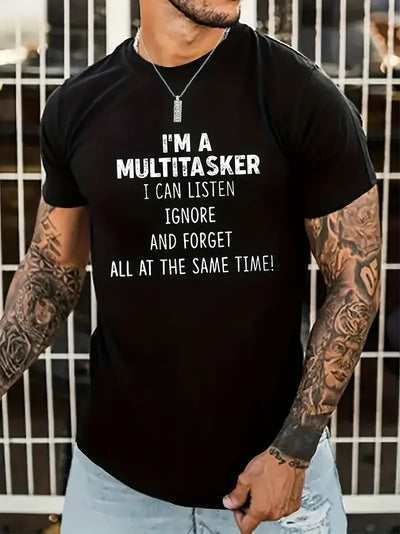Playera Clásica para Hombre con Diseño Estampado de Manga Corta - Image 11