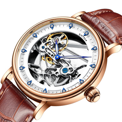 Reloj Automático para Hombre Resistente al Agua con Esfera Luminosa - Image 4