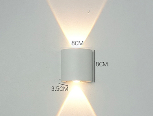 Lámpara LED de Pared Impermeable para Exterior e Interior - Image 3