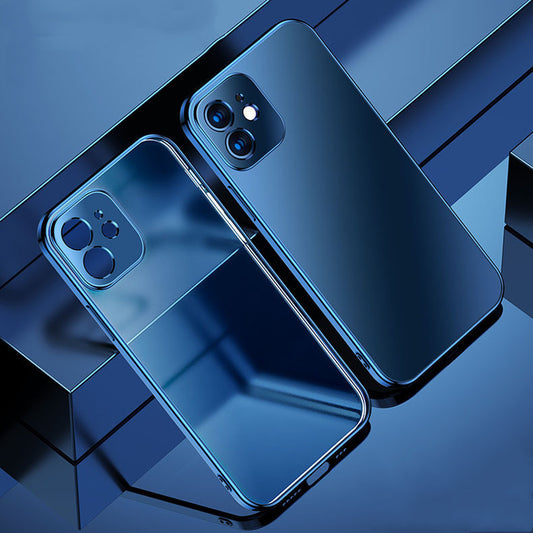 Funda iPhone 12 Mate Electrolizada con Agujeros Precisos