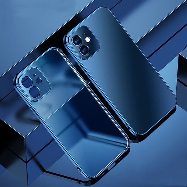 Funda iPhone 12 Mate Electrolizada con Agujeros Precisos