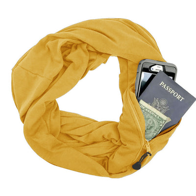 Bufanda Térmica para Parejas con Bolsillo Organizador y Cierre - Image 4