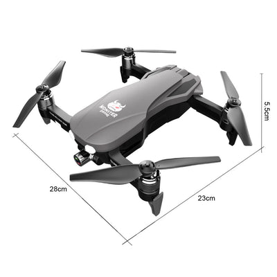 Dron Cuadricóptero Plegable de Larga Autonomía con Control Remoto - Image 8