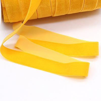 Cinta de Terciopelo de Color Liso para Manualidades y Decoración - Image 10