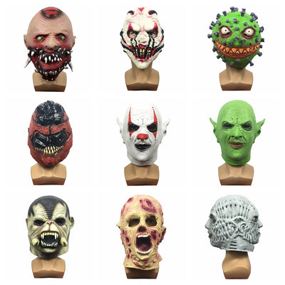Máscara de Látex Aterradora para Fiesta de Disfraces y Mascarada - Image 29