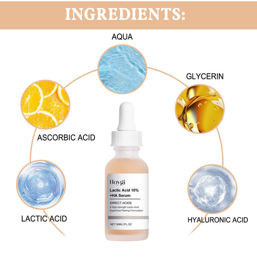 Esencia Facial de Ácido Láctico Anti-acné, Antiarrugas e Hidratante - Image 24