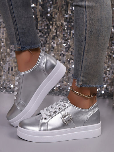 Zapatillas Deportivas de Cuero con Suela Flexible para Mujer - Image 19