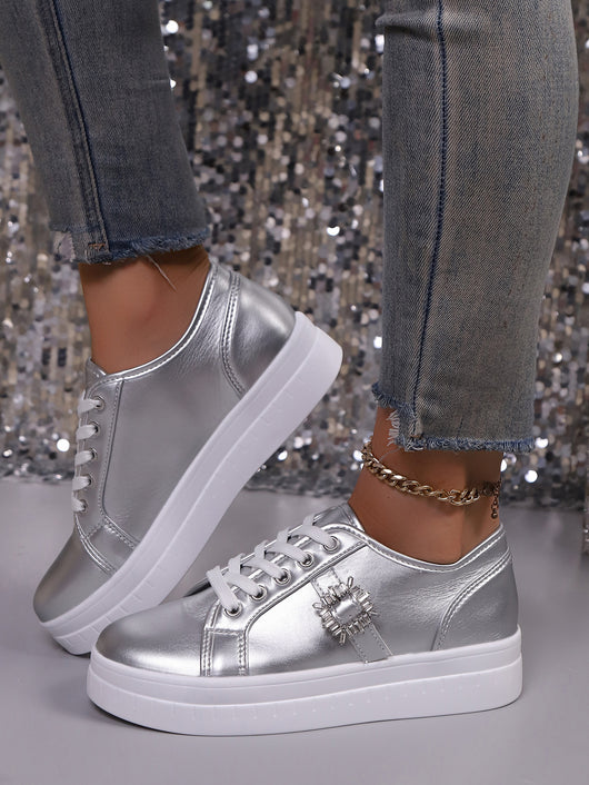 Zapatillas Deportivas de Cuero con Suela Flexible para Mujer - Image 19