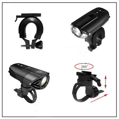 Faro Delantero LED para Bicicleta - Luz Nocturna de Alta Potencia - Image 9