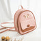 Mochila Casual para Mujer con Bolsillo Frontal Contrastado