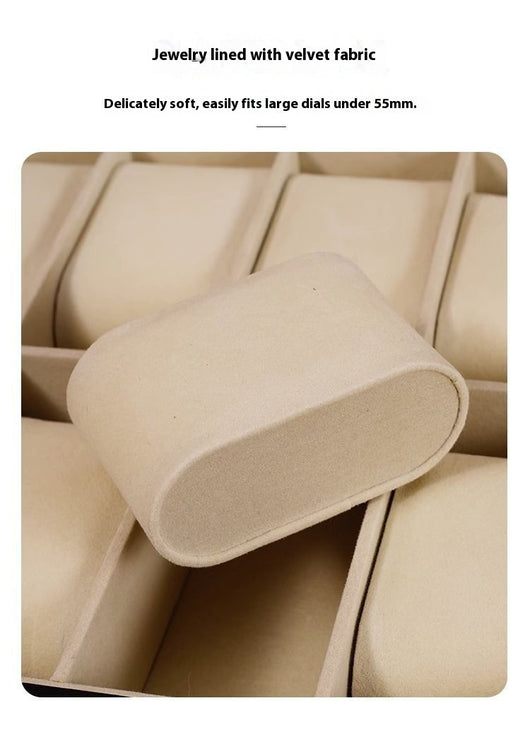 Caja Organizadora de Cuero para Relojes de Lujo - Image 25