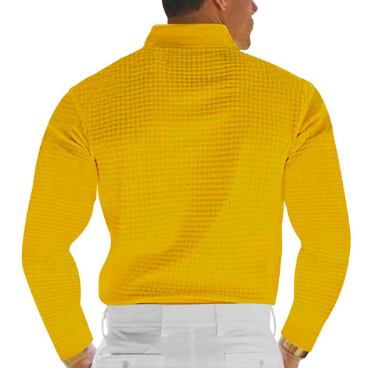 Camisa Slim-fit de Manga Larga con Solapa para Hombre - Image 34