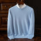 Men's Loose Round Neck Sweater - Casual and Professional Long Sleeve