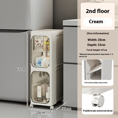 Gabinete Organizador Plegable Multifuncional para Baño - Image 7