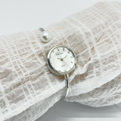 Reloj Pulsera de Perlas para Mujer - Diseño Elegante y Minimalista - Image 15