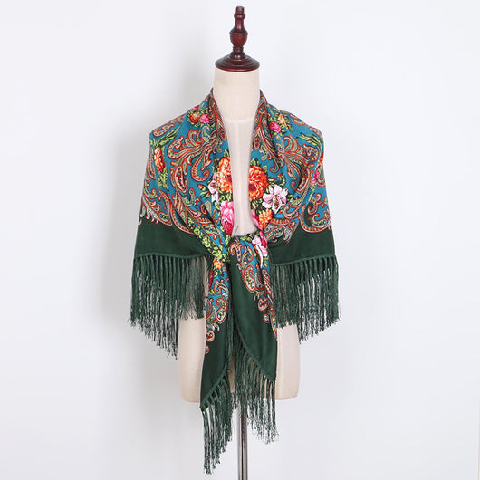 Pañuelo Étnico Oversized de Algodón Premium - Image 17