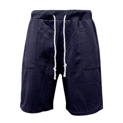 Shorts de Punto Jacquard Holgados para Hombre - Image 27