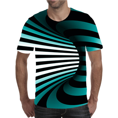 Playera Hombre Estampado Digital 3D Multicolor - Image 8