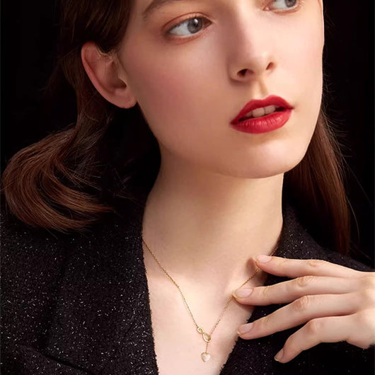 Collar de Lujo Minimalista Cadena de Clavícula Elegancia Contemporánea