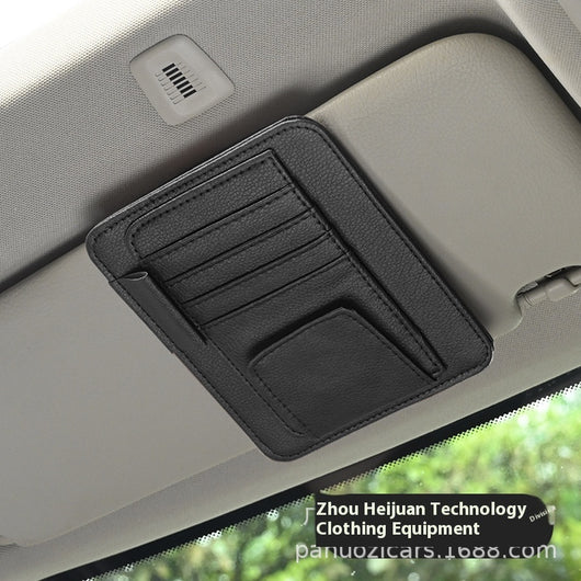 Organizador Solar para Auto con Clip de Almacenamiento - Image 6