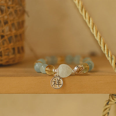 Pulsera de Aguamarina Natural con Plata S925 para Mujer - Image 16