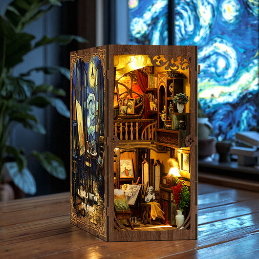 Soporte Decorativo 3D para Libros - Diseño Cabaña DIY - Image 22