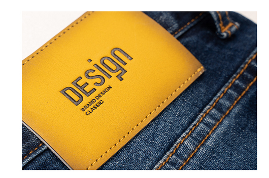 Pantalones Rectos Largos para Hombre con Detalles Deshilachados en Blanco - Image 15