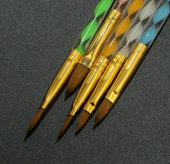 Juego de Bolígrafos Tallados y Pintados a Mano