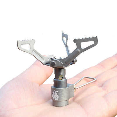 Estufa Portátil de Titanio para Camping - Quemador de Gas Ultraligero - Image 5