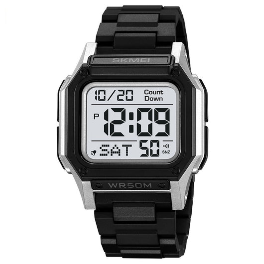 Reloj Electrónico Multifuncional de Resina para Hombre - Image 8