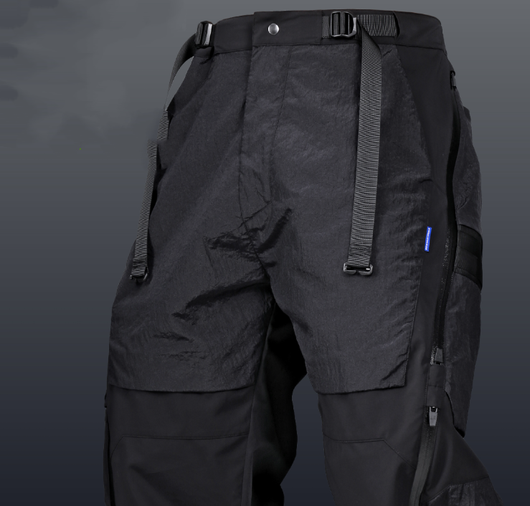 Pantalones Funcionales Impermeables con Capas y Cierre - Image 2