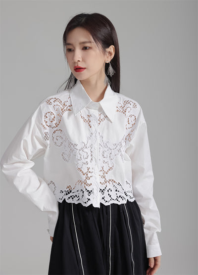 Blusa Calada de Crochet para Mujer - Colección Otoño - Image 21