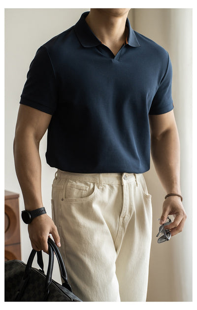 Polo Clásico Americano de Algodón Transpirable - Image 11