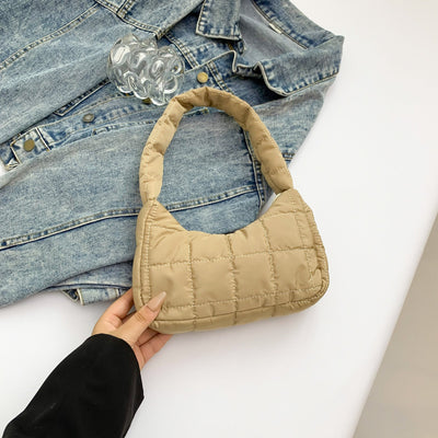 Bolso Bandolera Lunar de Un Hombro - Diseño Minimalista para Mujer - Image 9