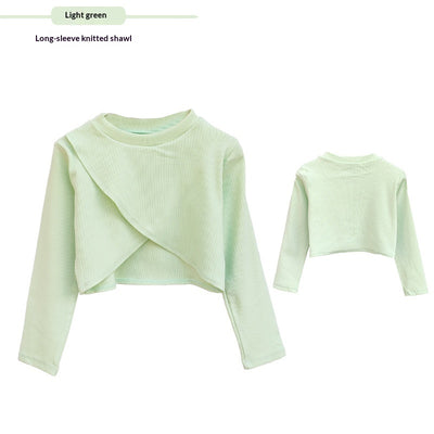Cardigan Tejido para Danza - Abrigo Elegante sobre Vestuario de Ballet - Image 7