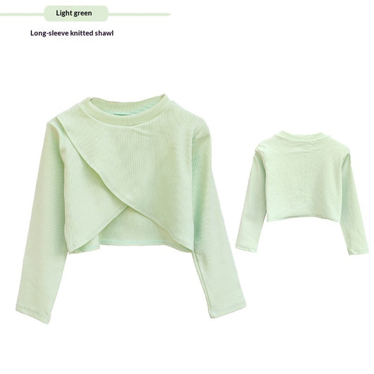 Cardigan Tejido para Danza - Abrigo Elegante sobre Vestuario de Ballet - Image 7