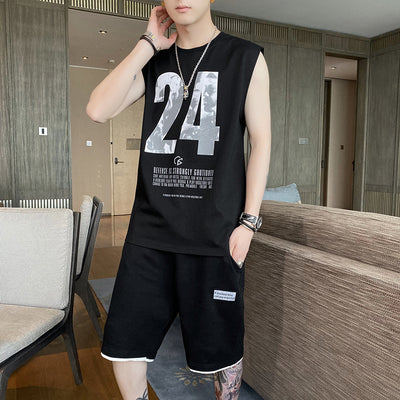 Conjunto Deportivo para Hombre - Chaleco y Pantalón Fitness Verano - Image 7