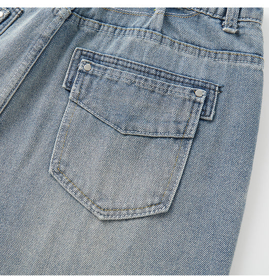 Jeans Rectos Anchos Estilo Americano para Hombre - Image 12