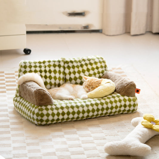 Cama Térmica para Gatos con Cojín Removible y Lavable