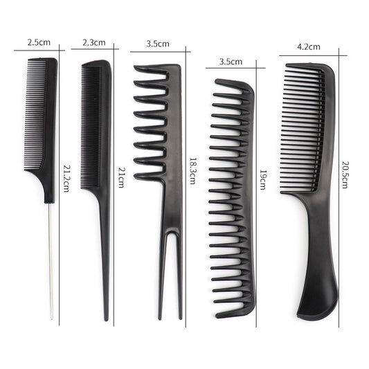Set de 10 Peines Profesionales para Barbería y Salón de Belleza - Image 2