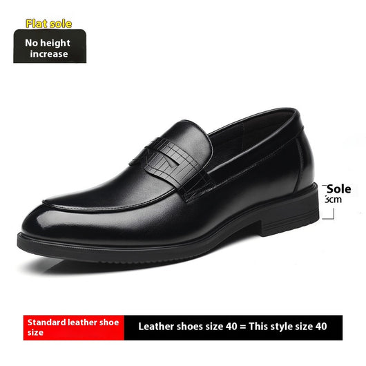 Zapatos de Cuero Premium con Alzada Invisible para Hombre - Elegancia y Confianza - Image 8