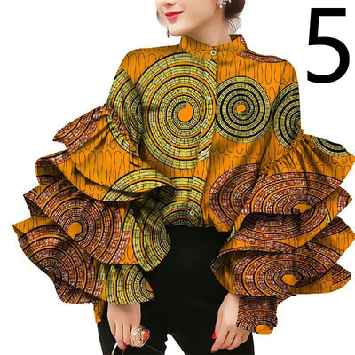 Camiseta Estampada con Volantes para Mujer - Ideal para Diario - Image 20