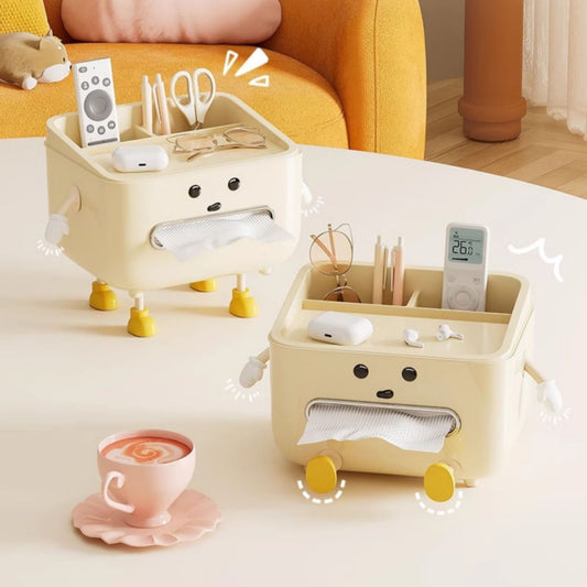 Mesa de Centro Multifuncional con Almacenamiento y Decoración