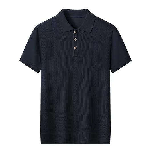 Polo de Punto Manga Corta para Hombre - Estilo Moderno y Versátil - Image 7