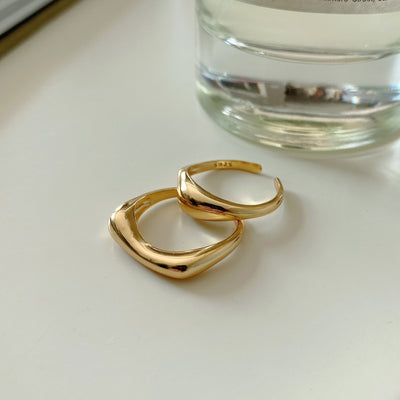 Anillo Minimalista de Diseño Francés para Mujer - Image 3